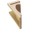 Ekena Millwork 10"W x 10"D x 20"H Wide Emerson Rough Cedar Woodgrain TimberThane Corbel, Primed Tan CORUR10X10X20EMRRCPR - alternate 2